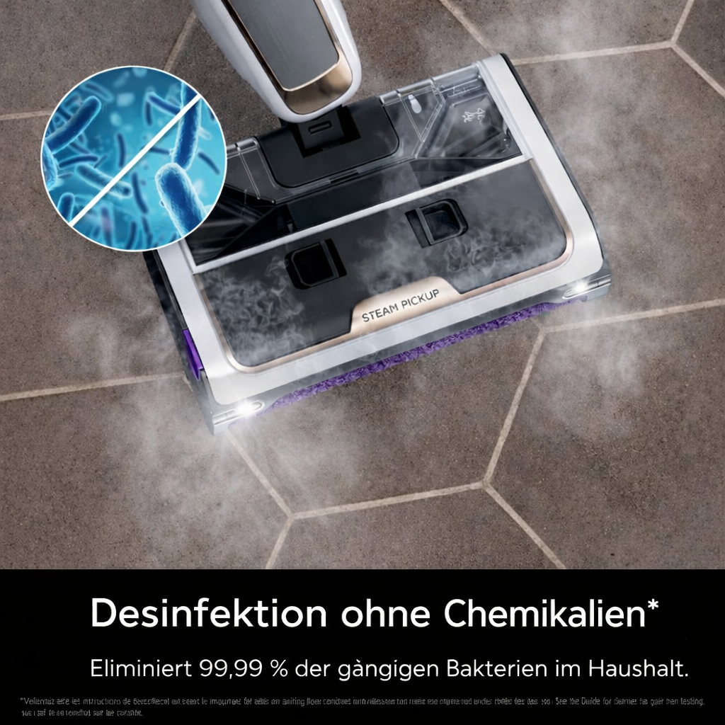 Shark Steam Pickup: Kompakter und ultraleichter 3-in-1-Reiniger